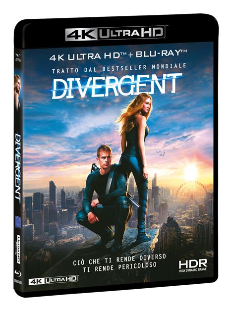 The Divergente Series. Divergent (Blu-ray + Blu-ray Ultra HD 4K) - Blu-ray  + Blu-ray Ultra HD 4K - Film di Neil Burger Avventura | IBS