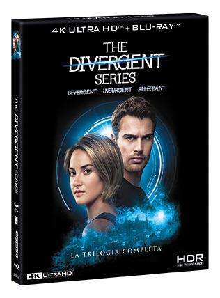 Trilogia Divergent Series 4K. Con Slipcase (Blu-ray + Blu-ray Ultra HD 4K)  - Blu-ray + Blu-ray Ultra HD 4K - Film di Robert Schwentke Azione | IBS