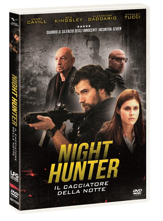 Night Hunter. Il cacciatore della notte (DVD) - DVD - Film di David Raymond  Giallo | IBS