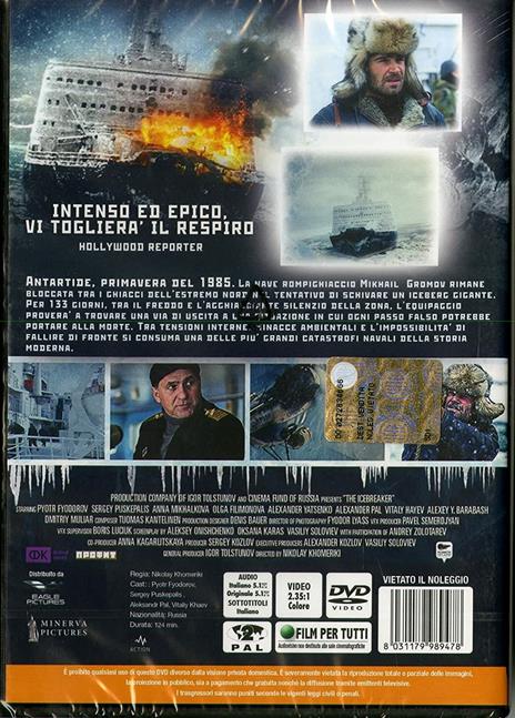 The Ice Breaker. Terrore tra i ghiacci (DVD) - DVD - Film di Nikolay  Khomeriki Avventura