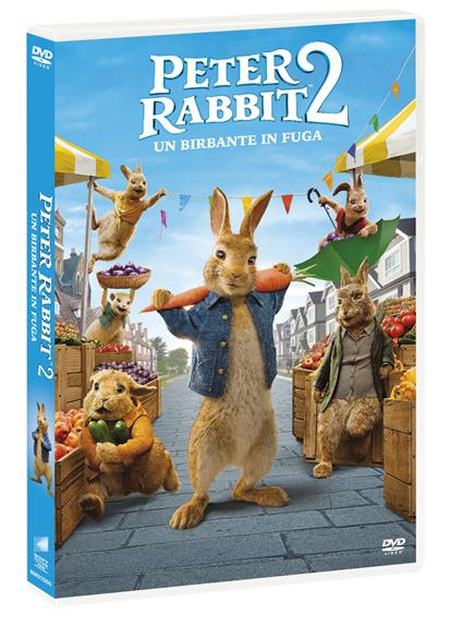 Peter Rabbit 2. Un birbante in fuga (DVD) - DVD - Film di Will Gluck  Animazione | IBS