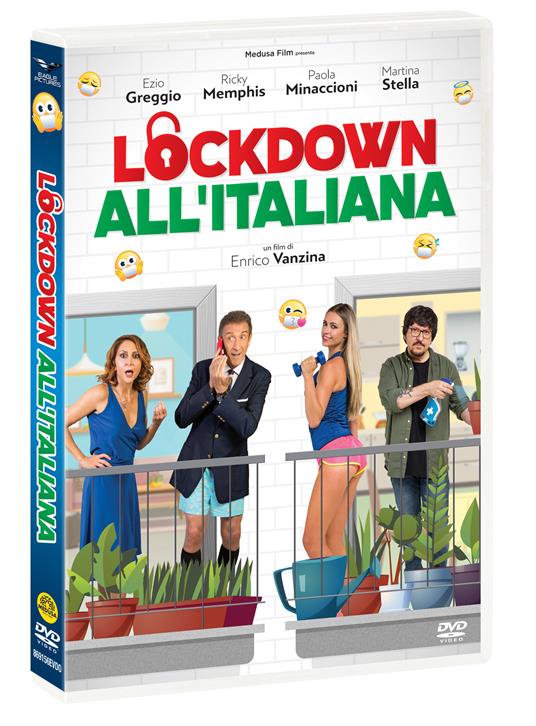 Lockdown all'italiana (DVD) - DVD - Film di Enrico Vanzina Commedia | IBS