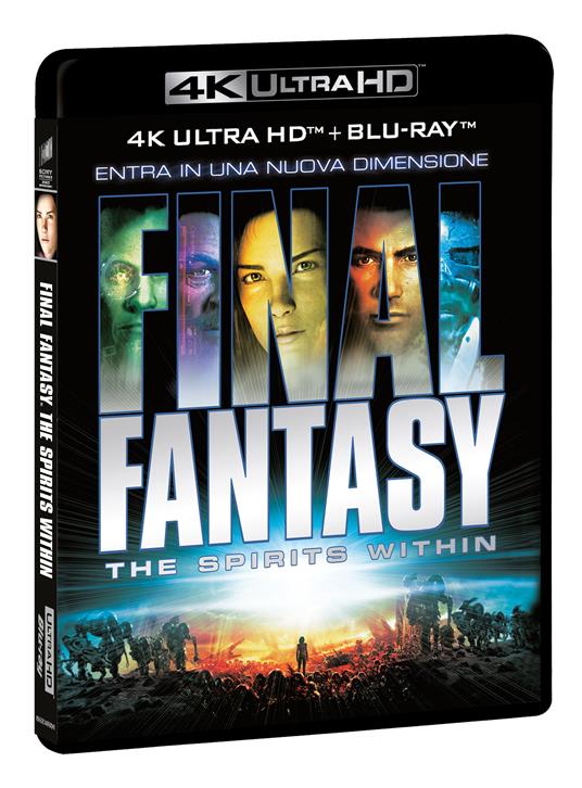 Final Fantasy (4Kult) (Blu-ray + Blu-ray Ultra HD 4K) di Hironobu Sakaguchi,Motonori Sakakibara - Blu-ray + Blu-ray Ultra HD 4K