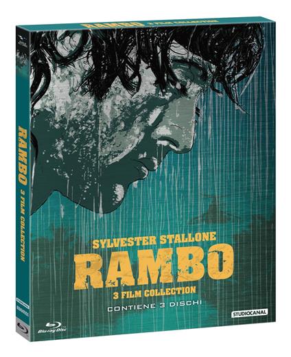 Rambo. 3 Film Collection (3Blu-ray) + Slipcase di Ted Kotcheff,George Pan Cosmatos,Peter MacDonald