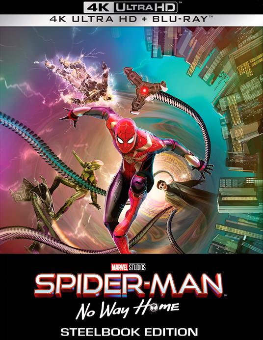 Spider-Man. No Way Home (Blu-ray) - Blu-ray - Film di Jon Watts