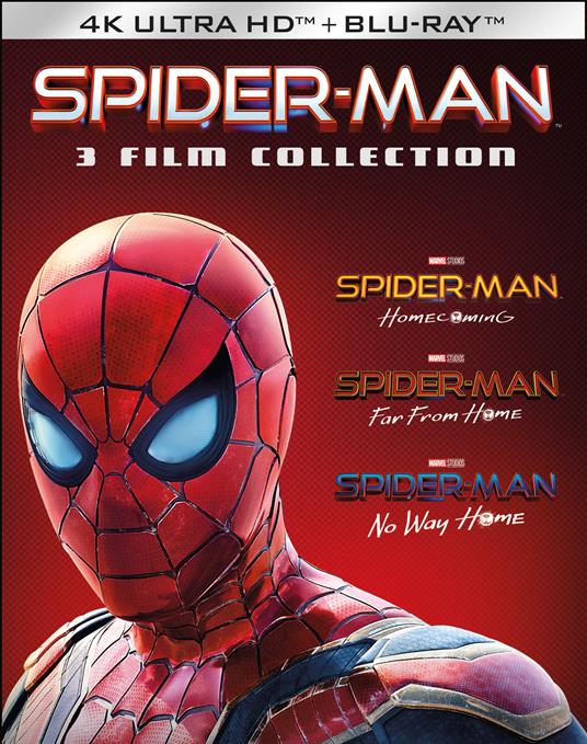 vendita DVD, Blu-Ray, 4K e UHD: Spider-Man - La Trilogia (3 Blu-Ray  Disc)