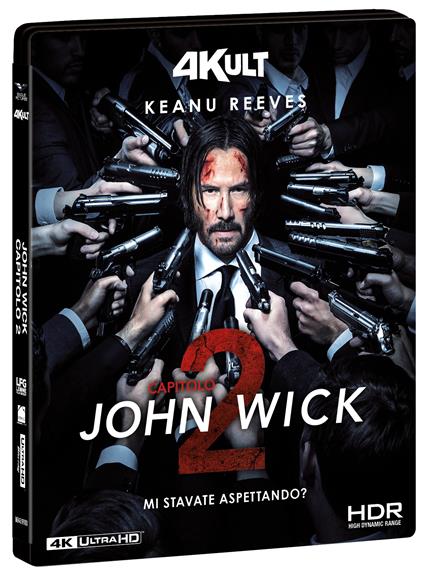 John Wick 2 (Blu-ray + Blu-ray Ultra HD 4K) di Chad Stahelski - Blu-ray + Blu-ray Ultra HD 4K