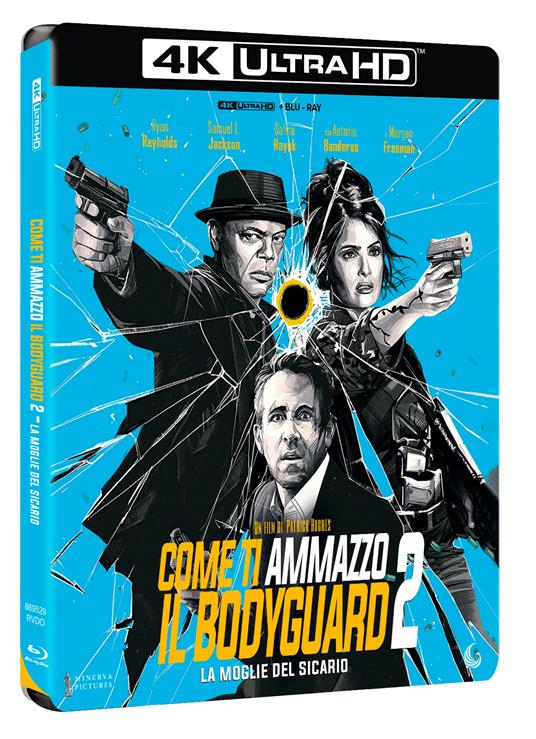 Come ti ammazzo il bodyguard 2. La moglie del sicario (Blu-ray + Blu-ray  Ultra HD 4K) - Blu-ray + Blu-ray Ultra HD 4K - Film di Patrick Hughes  Commedia | IBS