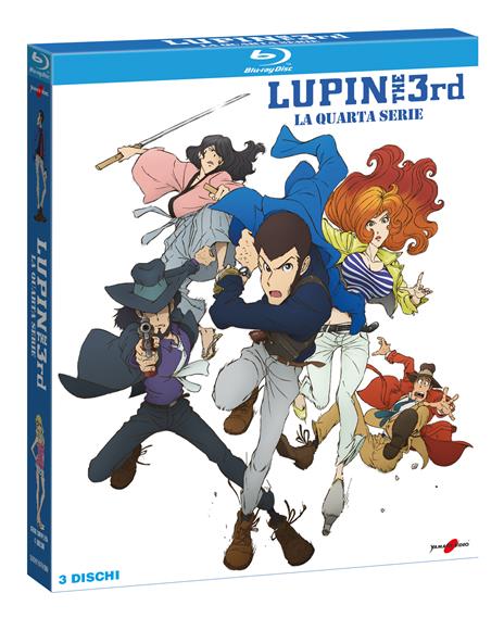 Lupin III. La quarta serie (4 Blu-ray) di Monkey Punch - Blu-ray