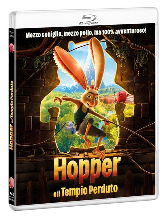 Hopper e il tempio perduto (Blu-ray) di Ben Stassen,Benjamin Mousquet - Blu-ray