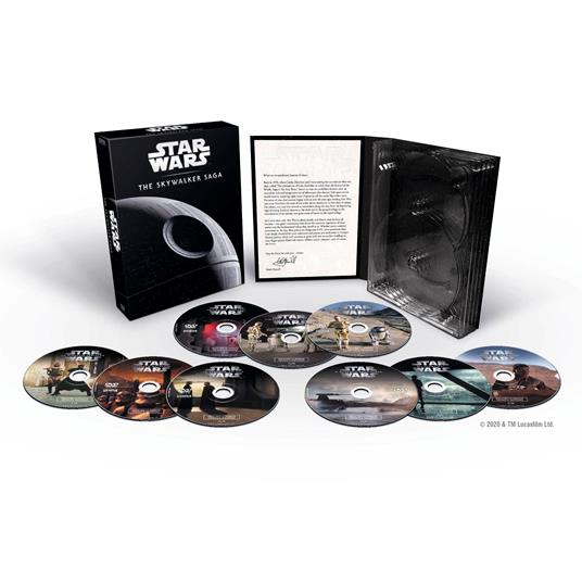 Cofanetto Star Wars. 9 Film Collection Digipack (9 DVD) - DVD - Film  Fantasy e fantascienza | IBS