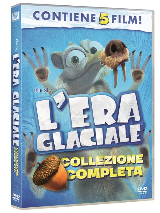 Cofanetto L'era glaciale 1-5. La saga completa (5 DVD) - DVD - Film Bambini  e ragazzi | IBS