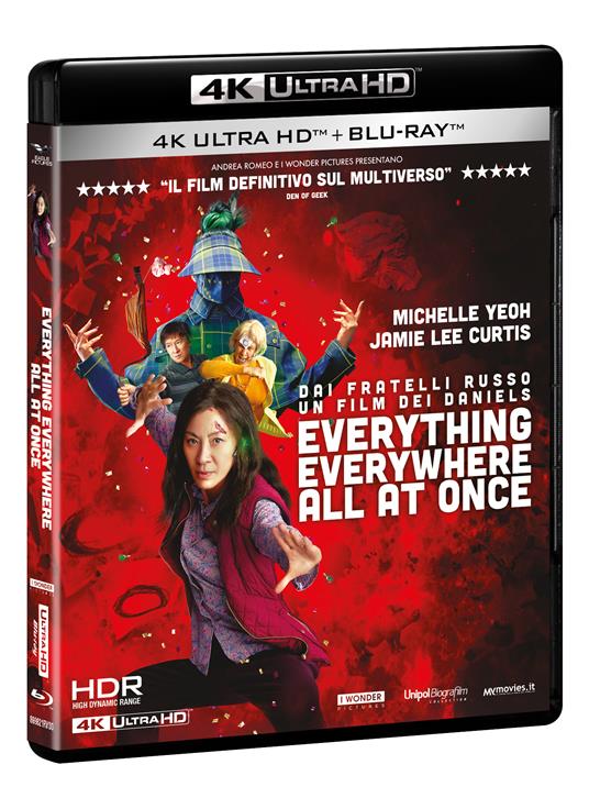 Everything Everywhere All at Once (Blu-ray + Blu-ray Ultra HD 4K Limited Edition) di Dan Kwan,Daniel Scheinert - Blu-ray + Blu-ray Ultra HD 4K