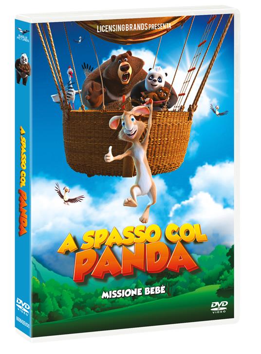 A spasso col panda. Missione bebè (DVD) di Vasiliy Rovenskiy Natalya Nilova - DVD