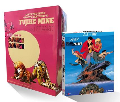 Lupin III - Dead or Alive - Combo Pack (Blu-ray + DVD + Booklet) + Action Figure di Fujiko Mine di Monkey Punch - Blu-ray