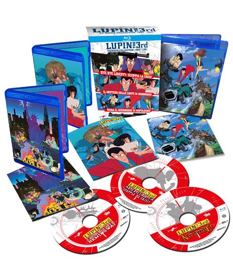 Lupin III. TV Movie Collection 1989-1991 (3 Blu-ray) di Monkey Punch - 3