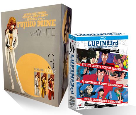 Lupin III. TV Movie Collection 1989-1991 (3 Blu-ray + Action Figure Fujiko) di Monkey Punch
