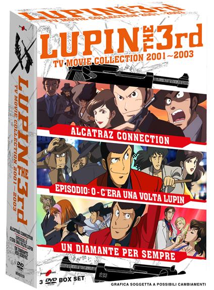 Lupin III - TV Movie Collection 2001 - 2003 - (3 DVD) (Box 5) di Monkey Punch - DVD