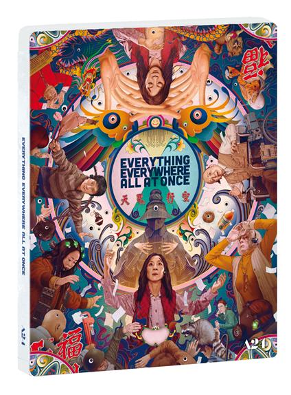 Everything Everywhere All at Once. Steelbook (Blu-ray + Blu-ray Ultra HD 4K) di Dan Kwan,Daniel Scheinert - Blu-ray + Blu-ray Ultra HD 4K