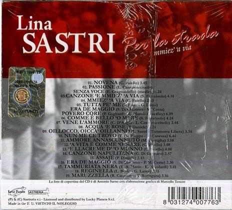 Per la strada. Mmiez 'a via - CD Audio di Lina Sastri - 2