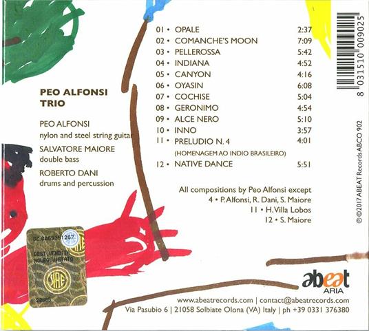 Oyasin - CD Audio di Peo Alfonsi - 2