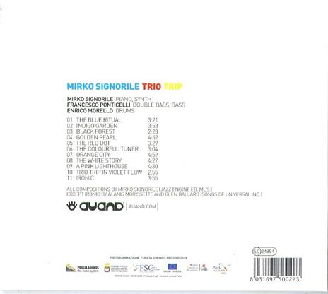 Trio Trip - CD Audio di Mirko Signorile - 2