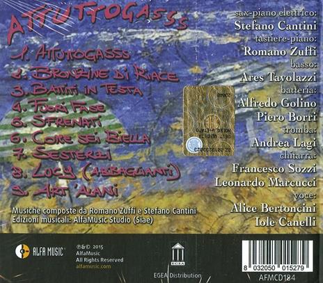 Attuttogasss - CD Audio di Stefano Cantini - 2