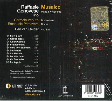 Musaico - CD Audio di Raffaele Genovese - 2