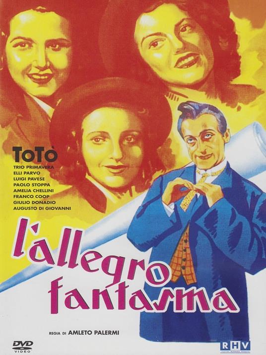 Totò L'Allegro Fantasma (DVD) - DVD - Film di Amleto Palermi Commedia