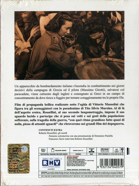 Un pilota ritorna di Roberto Rossellini - DVD - 2