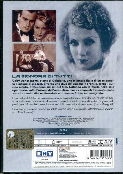 La signora di tutti di Max Ophüls - DVD - 2