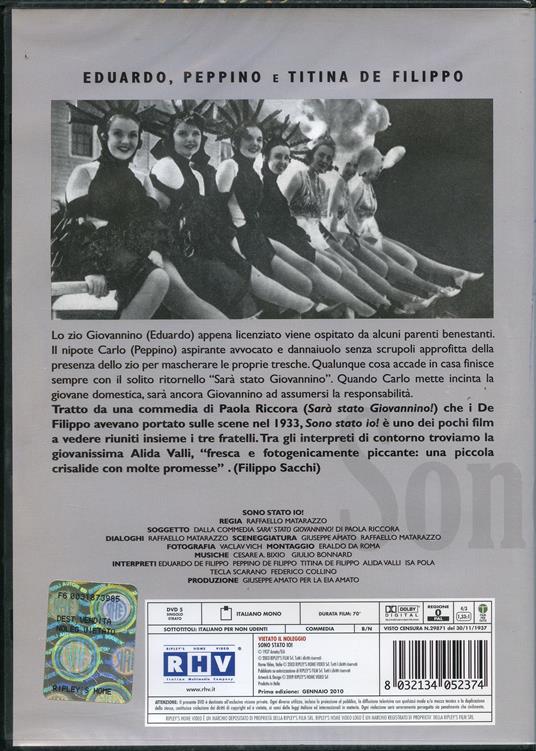 Sono stato io! di Raffaello Matarazzo - DVD - 2