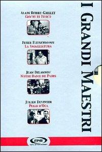 I grandi maestri. Vol. 3 (4 DVD) di Jean Delannoy,Julien Duvivier,Peter Fleischmann,Alain Robbe-Grillet