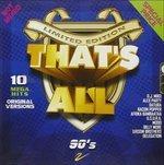 That's All 90's - CD Audio