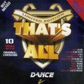 That's All Dance - CD Audio