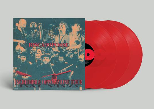 Incredibile Opposizione Tour (180 gr. Transparent Red Vinyl) - 99 Posse ,  Bisca - Vinile