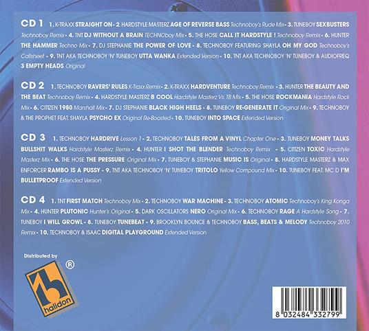 Techno And Hardstyle Best Hits Collection - CD Audio - 2