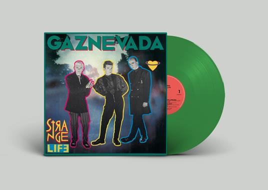 Strange Life (LP 180 gr. Verde con Sovra Copertina Autografata) - Vinile LP di Gaznevada - 2