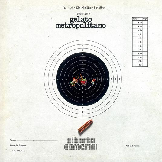 Gelato metropolitano (180 gr. Orange Coloured Vinyl) - Vinile LP di Alberto Camerini