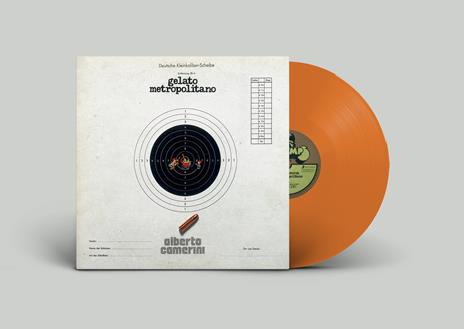 Gelato metropolitano (180 gr. Orange Coloured Vinyl) - Vinile LP di Alberto Camerini - 2