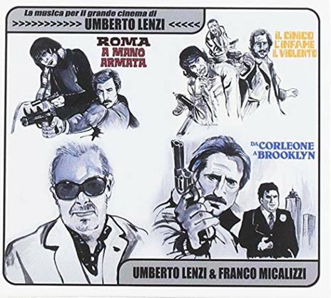 La Musica per Il Grande Cinema di Umberto Lenzi (Colonna sonora) (Digipack) - CD Audio di Franco Micalizzi - 2