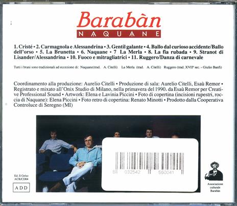 Naquane - CD Audio di Baraban - 2