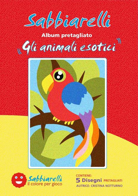 Album. Gli animali esotici Sabbiarelli