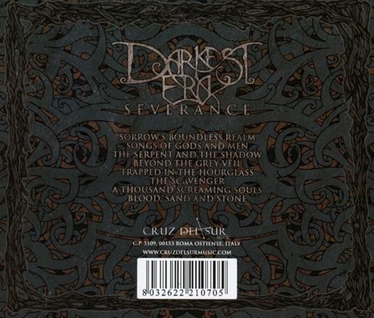 Severance - CD Audio di Darkest Era - 2