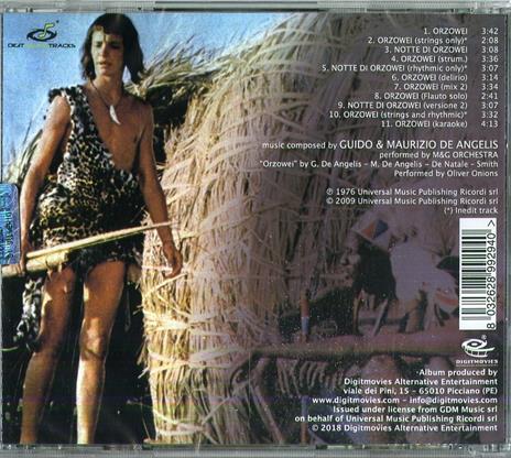 Orzowei il figlio della savana (Colonna Sonora) - CD Audio di Guido e Maurizio De Angelis - 2