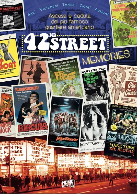 42nd Street Memories (DVD) di Matt Cimber,Joe Dante,Roy Frumkes,Buddy Giovinazzo,Richard W. Haines,Veronica Hart,Frank Henenlotter,Tom Holland,Joe Kane,Lloyd Kaufman,Terry Levene,Jeff Lieberman,Lynn Lowry,Jim Markovic,Debbie Rochon - DVD