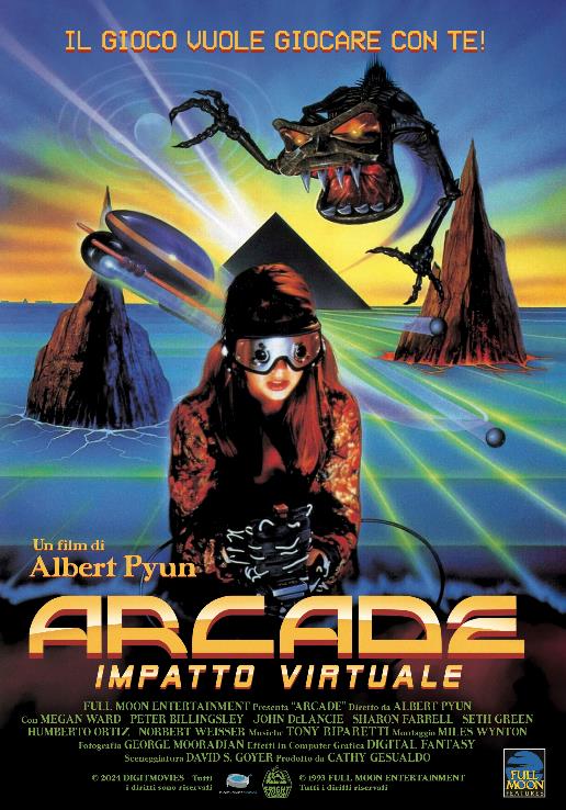 Arcade. Impatto virtuale (DVD) di Albert Pyun - DVD