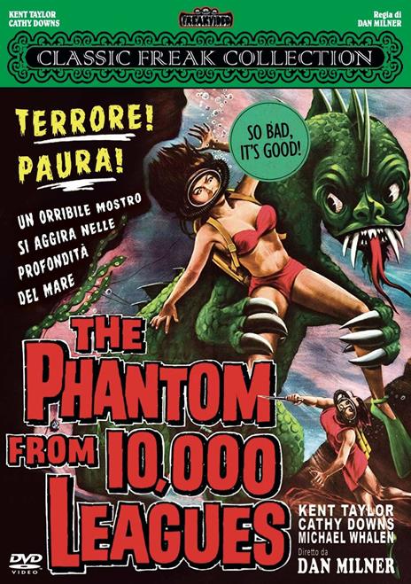 The Phantom from 10000 Leagues (DVD) di Dan Milner - DVD