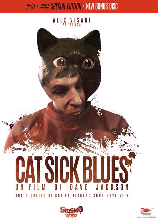 Cat Sick Blues. Special Edition (DVD + Blu-ray) di Dave Jackson - DVD + Blu-ray