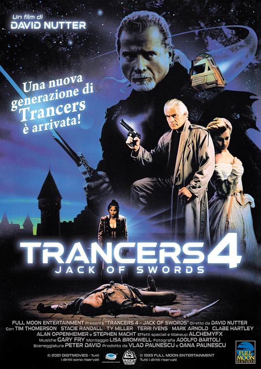 Trancers 4. Jack of Swords (DVD) di David Nutter - DVD